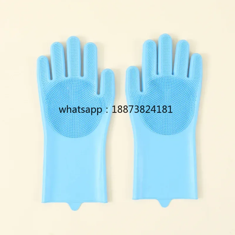 Pet Grooming Glove - Guantes de limpieza para mascotas, guantes