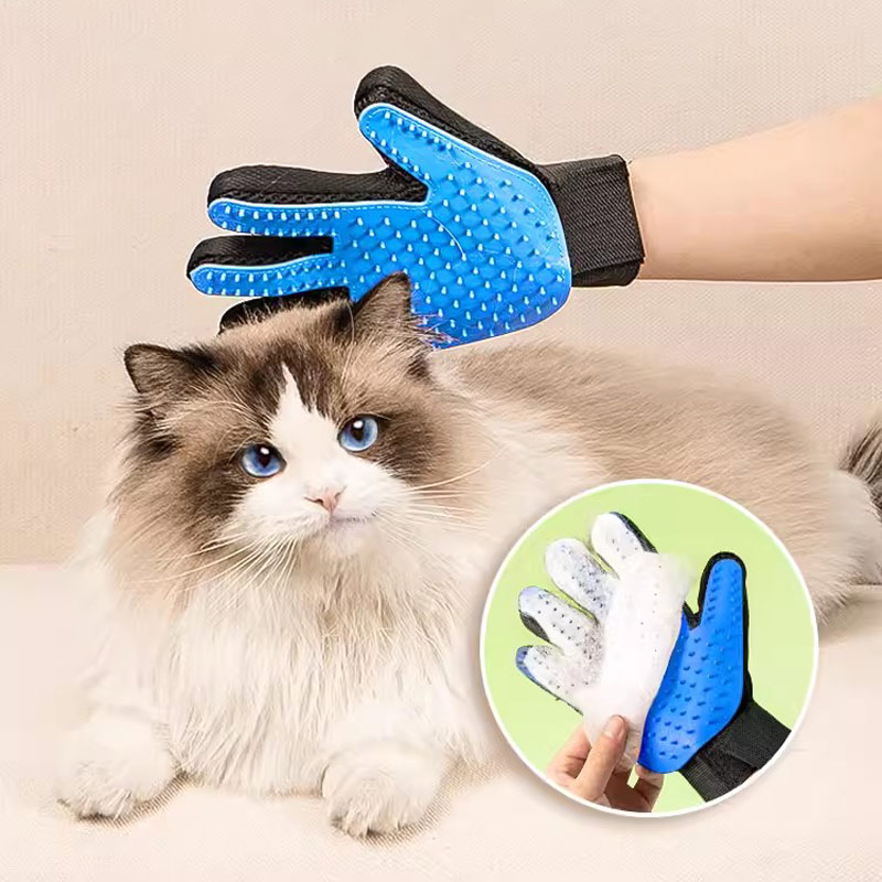 Pet Grooming Glove - Guantes para quitar el pelo de