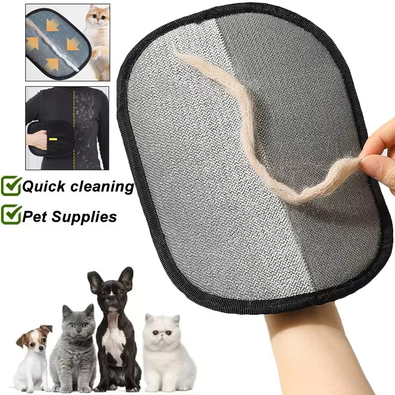 Pet Grooming Glove - Herramienta para Eliminar Pelo de Mascotas,