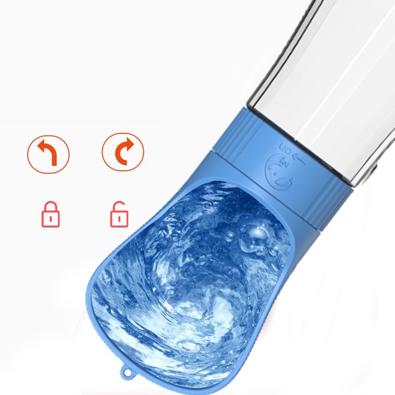 Botella de agua portátil 2 en  - Pet Supplies Coupon reseña y precio