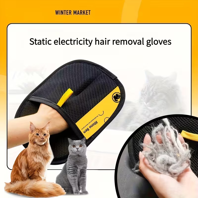 Cepillo de Doble Cara para Eli - Pet Grooming Glove reseña y precio