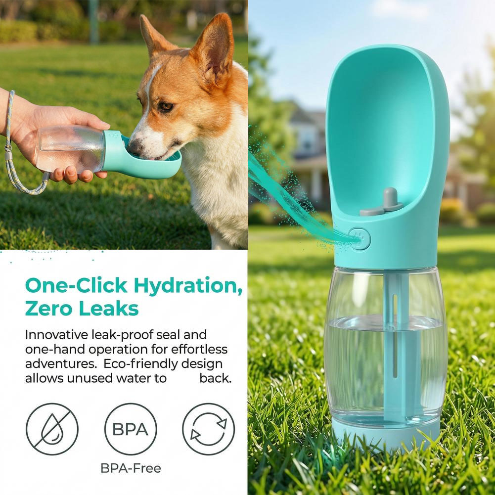 Botella de Agua Portátil para  - Pet Supplies Coupon reseña y precio