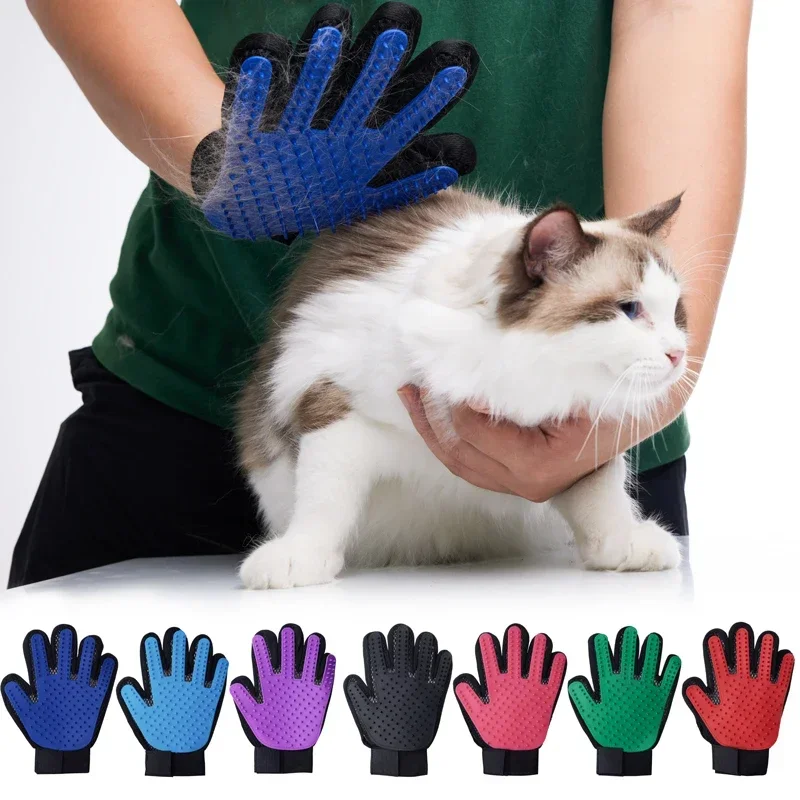 Guantes para quitar el pelo de - Pet Grooming Glove reseña y precio
