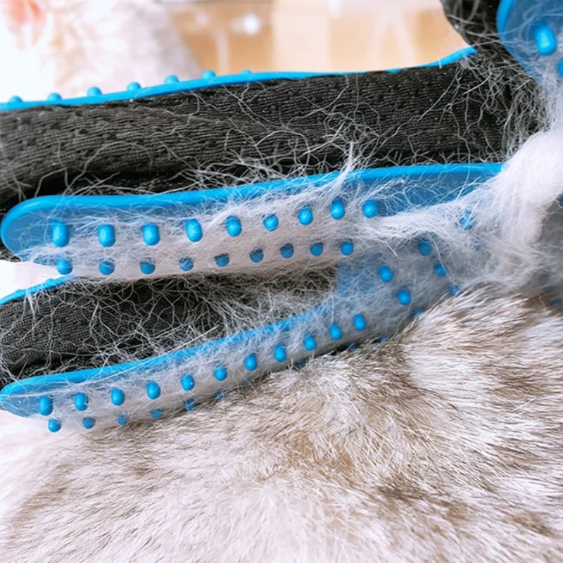 Guantes para quitar el pelo de - Pet Grooming Glove reseña y precio