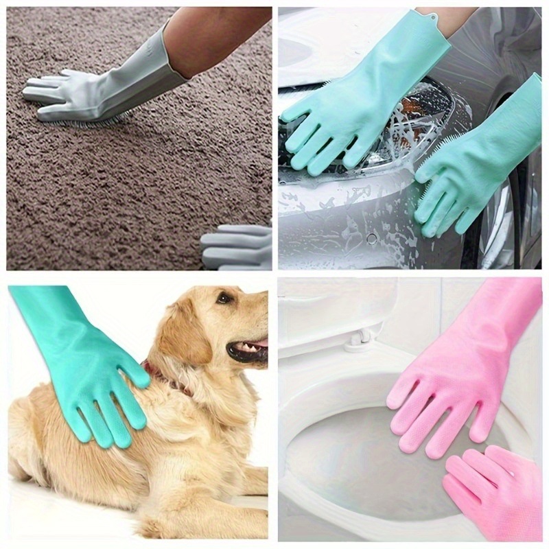 Guantes Multifuncionales de Si - Pet Grooming Glove reseña y precio