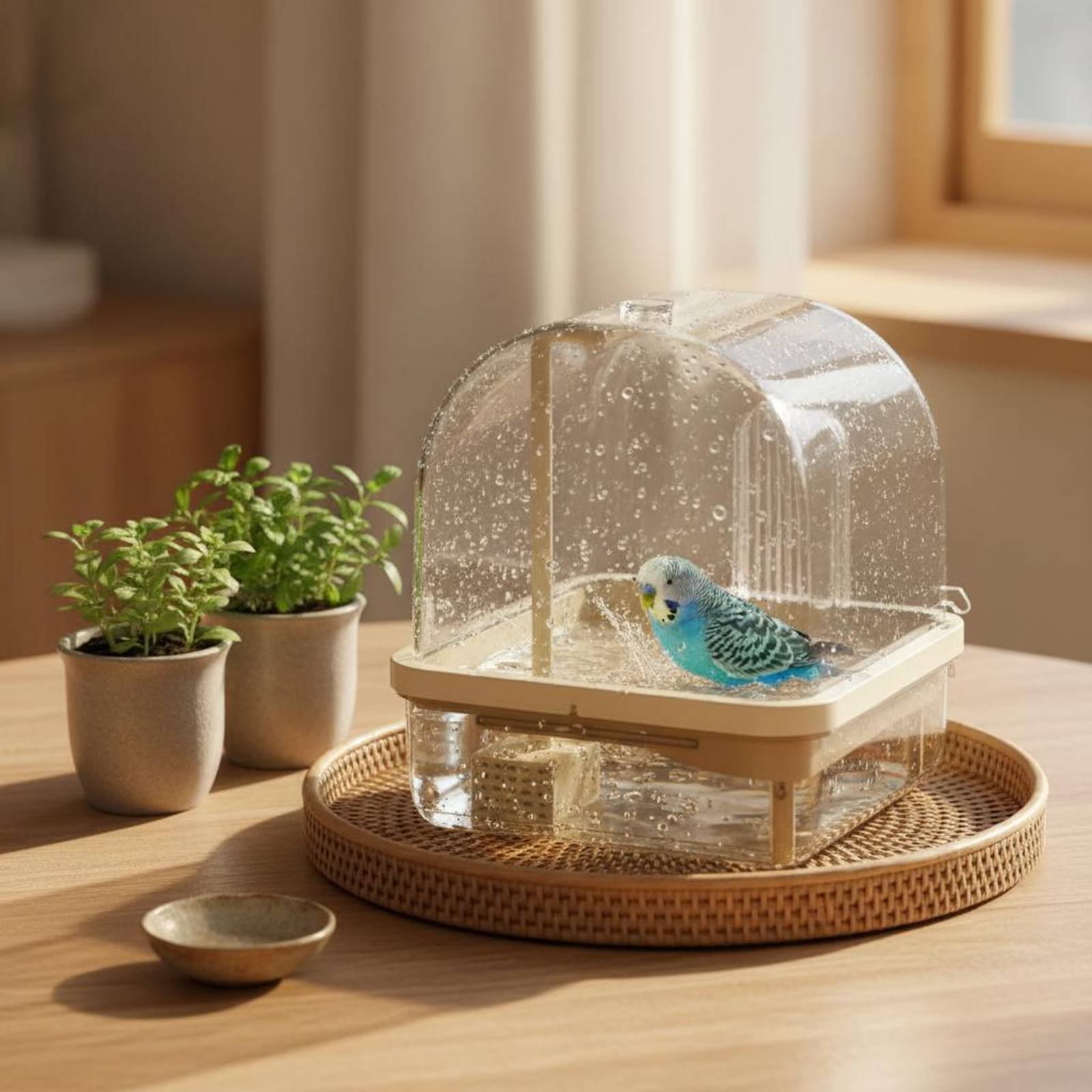 Baño para Aves Colgante con Vi - Pet Supplies In reseña y precio