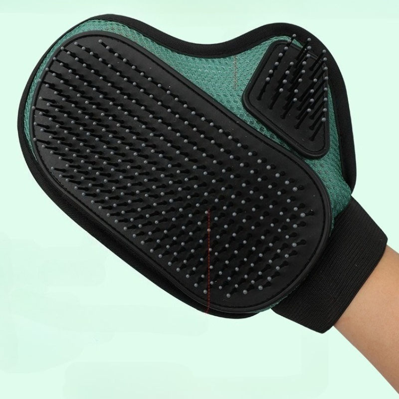 Guantes de aseo para gatos y m - Pet Grooming Glove reseña y precio