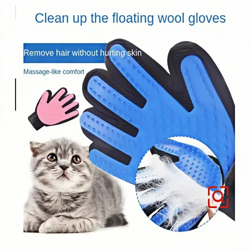 Guante para el pelo de mascota - Pet Grooming Glove reseña y precio