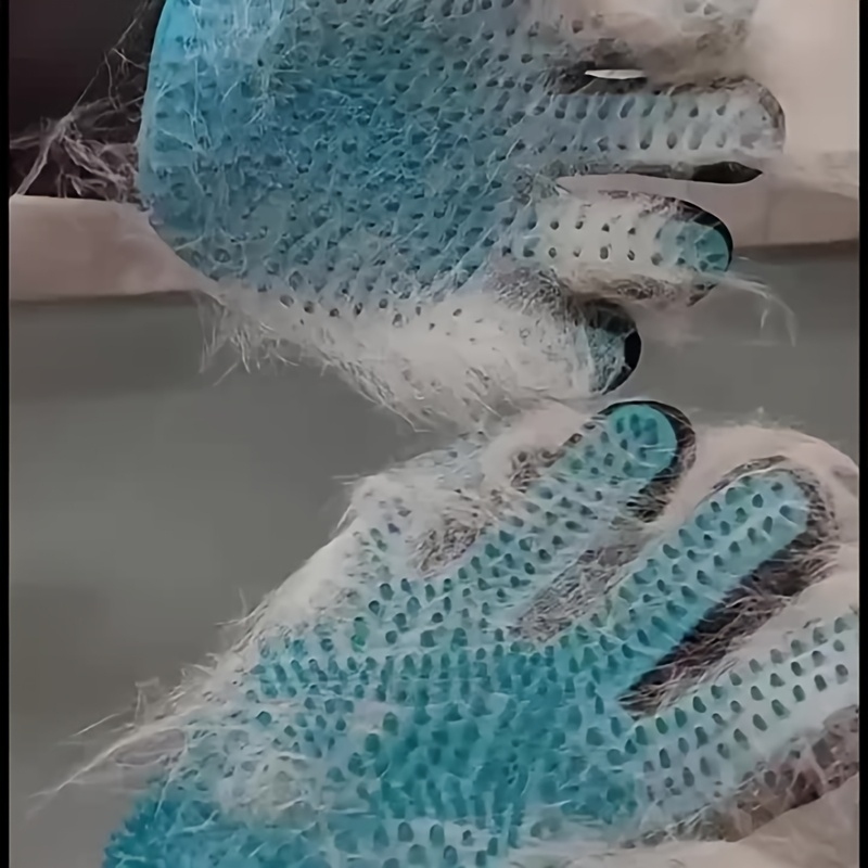 2 Guantes de Aseo para Mascota - Pet Grooming Glove reseña y precio