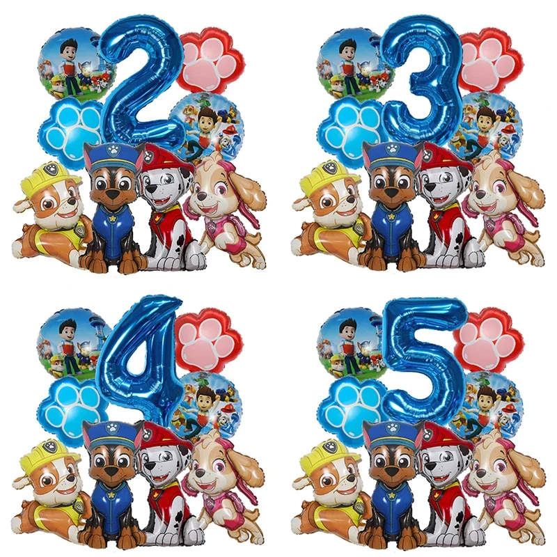 9 Globos de Aluminio de Patrul - Pet Supplies In reseña y precio